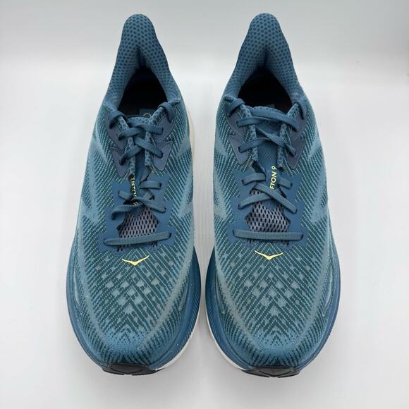 Hoka One One Clifton 9 Midnight Ocean Bluesteel Road Running Sneakers Men’s 11.5